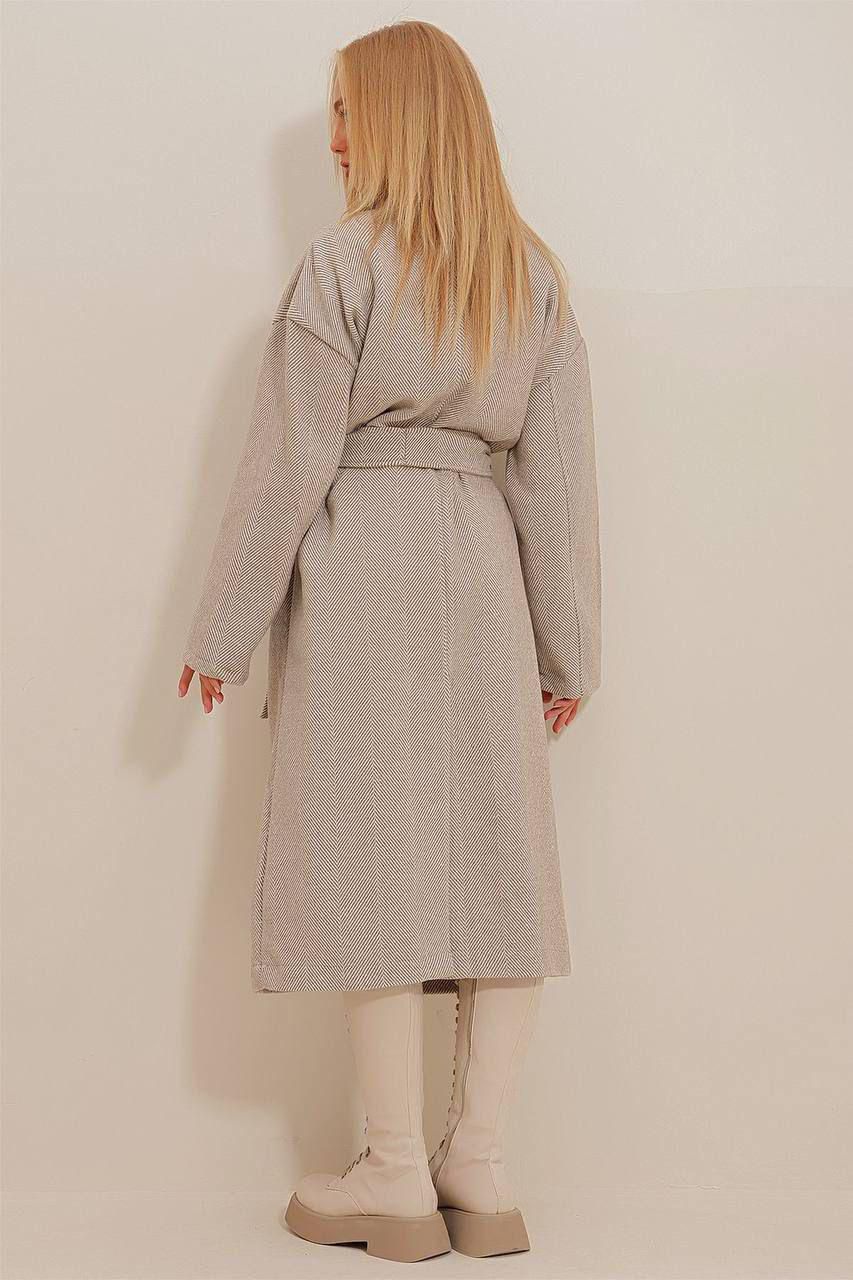 The Longline Tie-Waist Coat