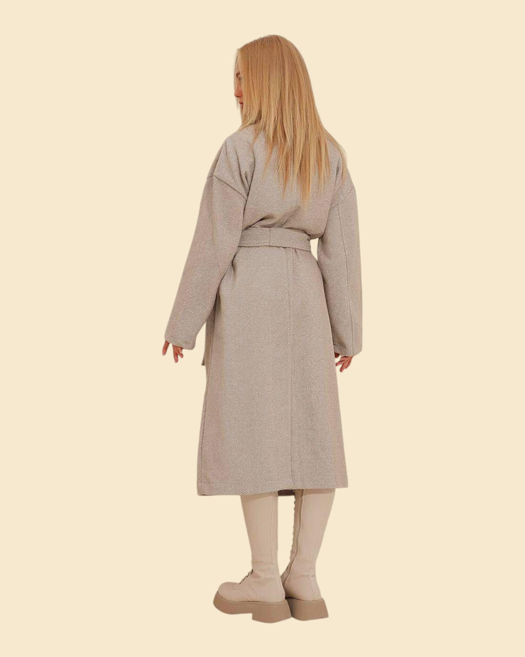 The Longline Tie-Waist Coat