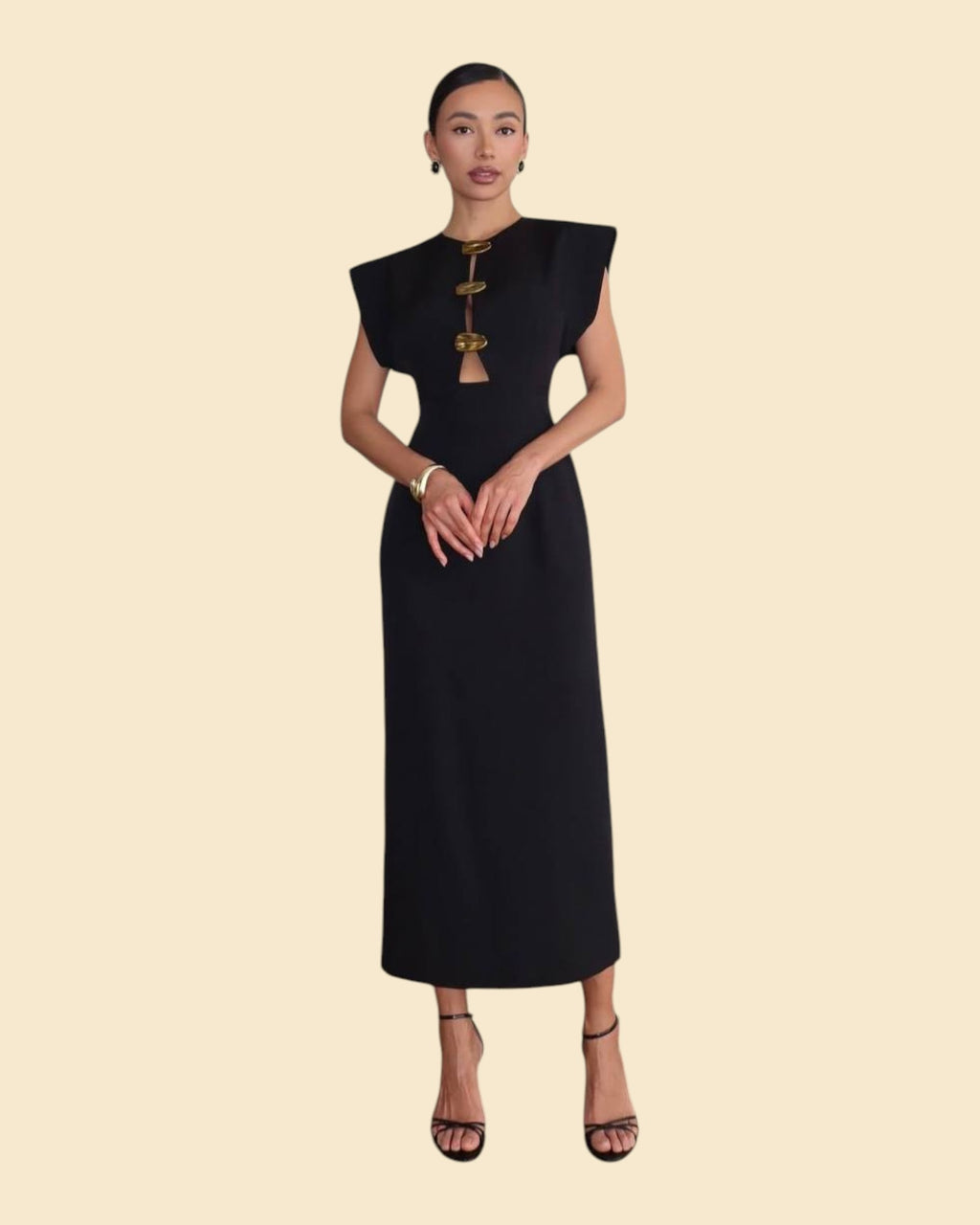 Gold Muse Dress