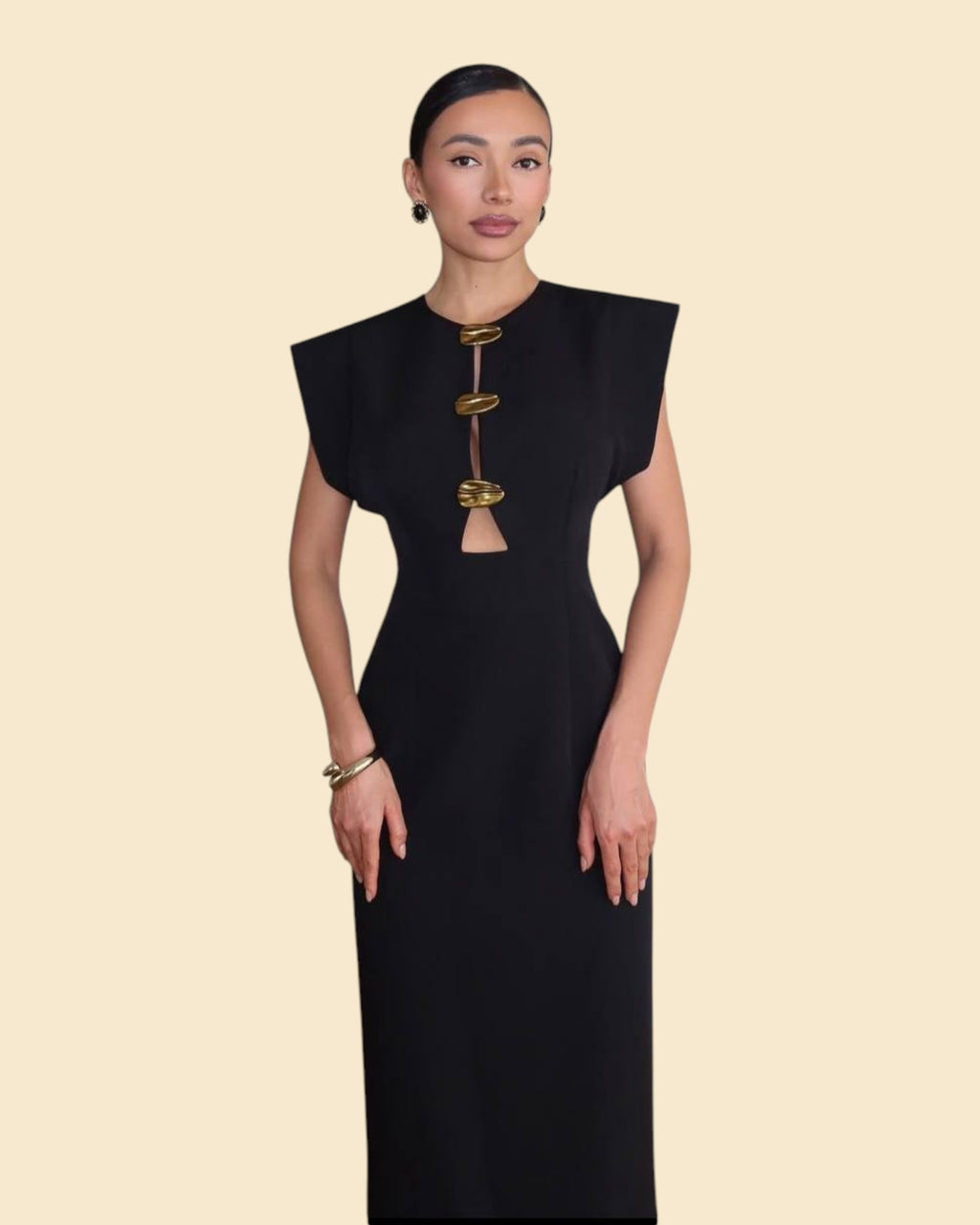 Gold Muse Dress
