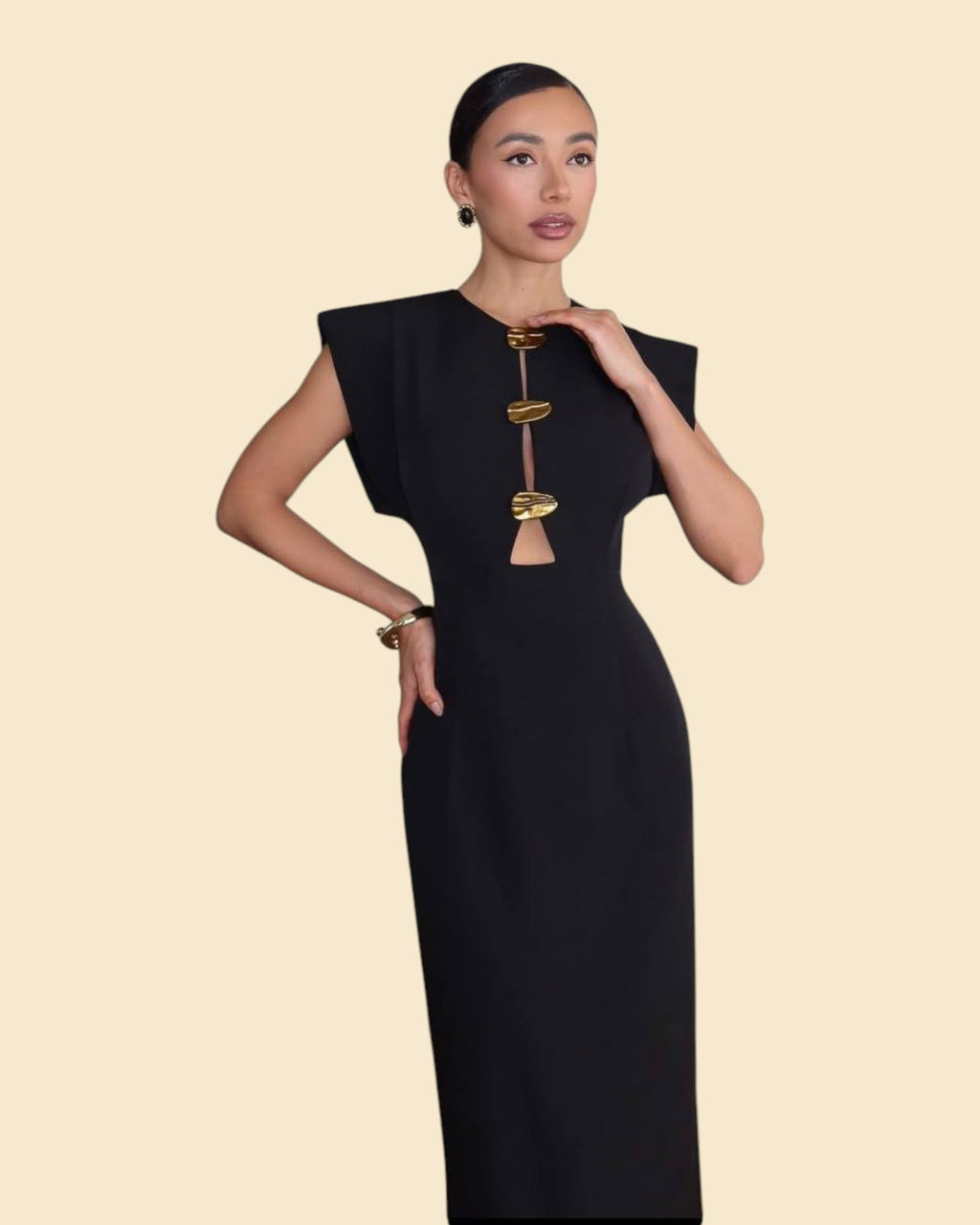 Gold Muse Dress