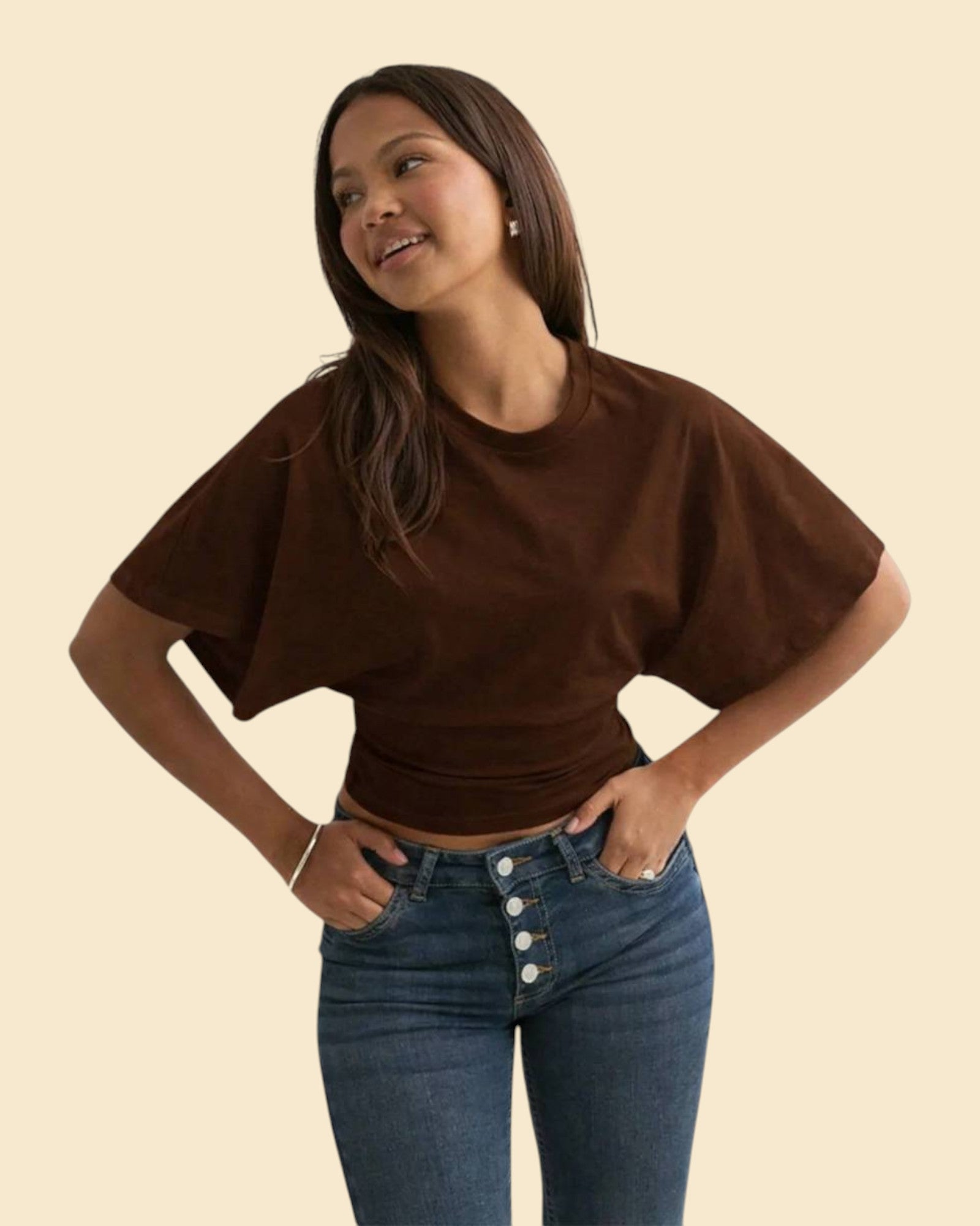 Wrap Waist Top
