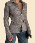 The Knit Button-Up