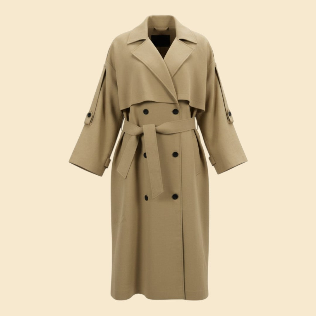 Oversized Belted Trench Coat