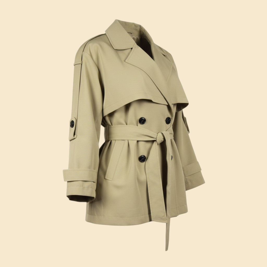 Double Breasted Trench Coat