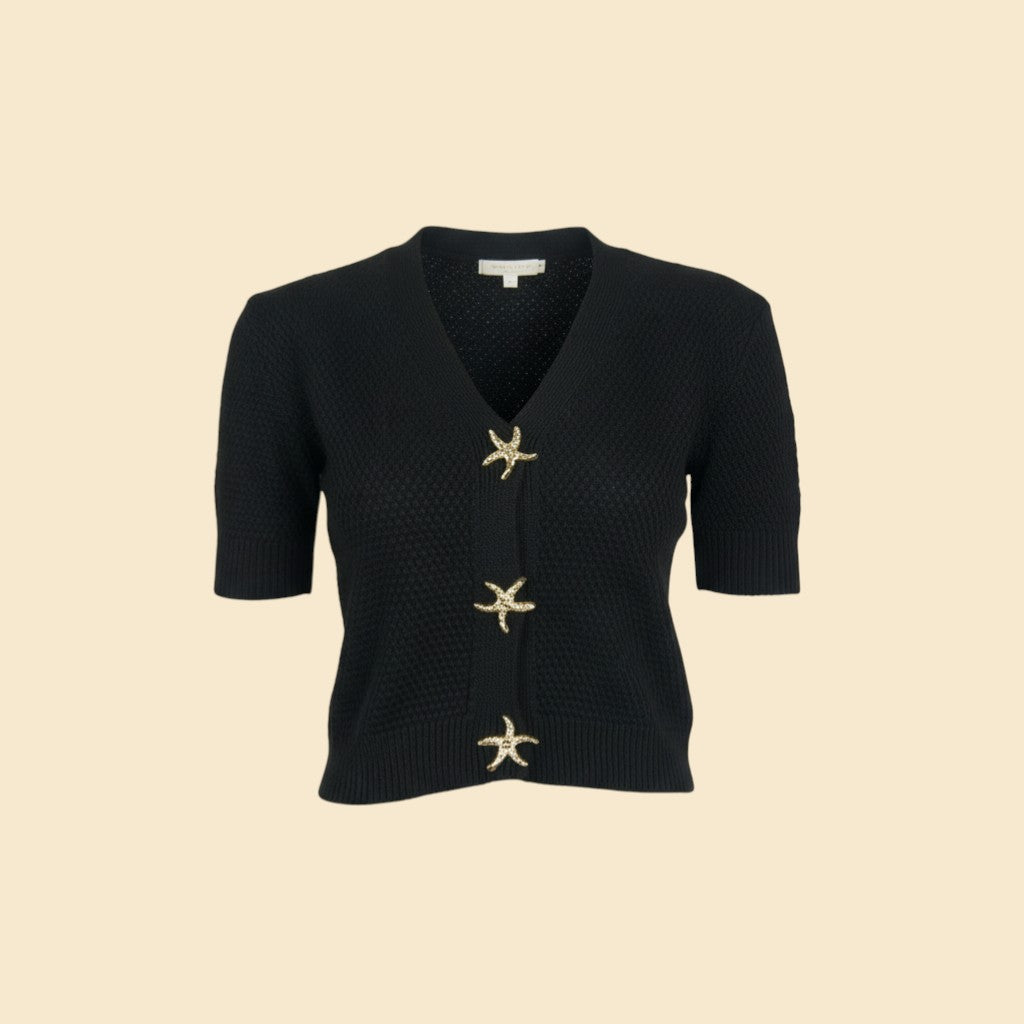 Starfish Hardware Cropped Knit Wear